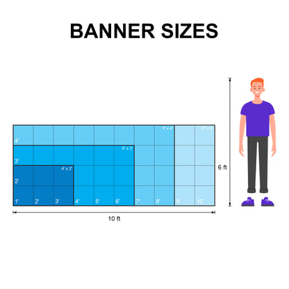 Full Color 3' X 5' 18Oz. Vinyl Banner With Grommets