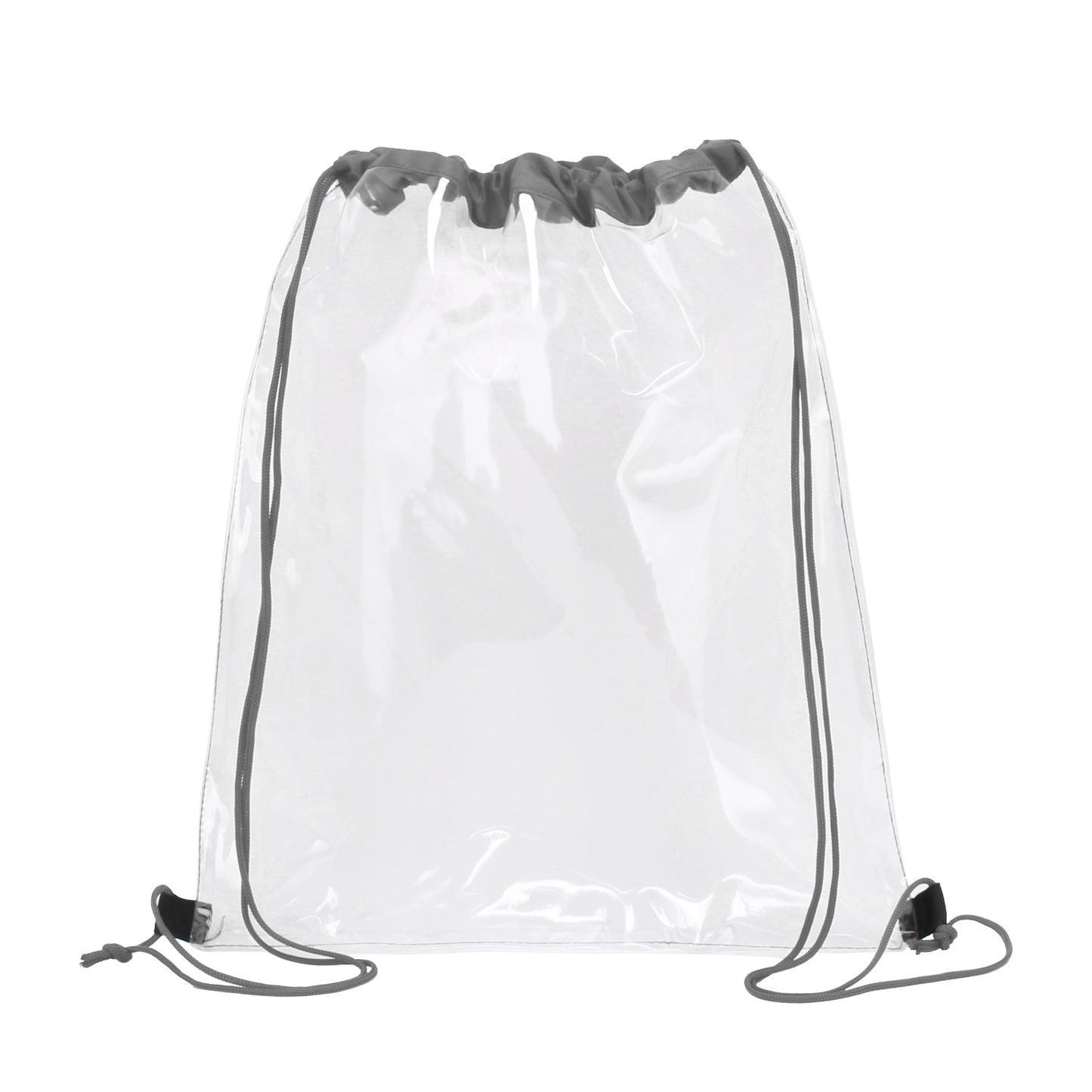 Clear PVC Drawstring Backpack