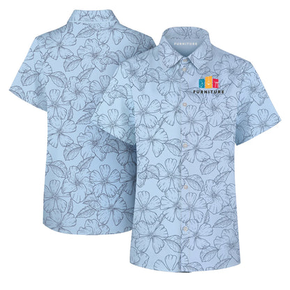 Ladies Custom Full-Color Dye Sublimation Shirt-UPS 50+