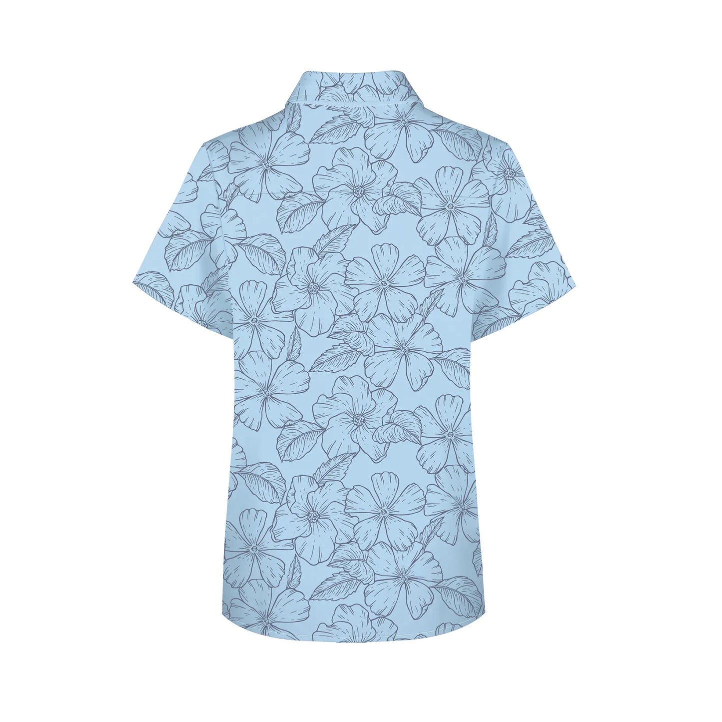 Ladies Custom Full-Color Dye Sublimation Shirt-UPS 50+