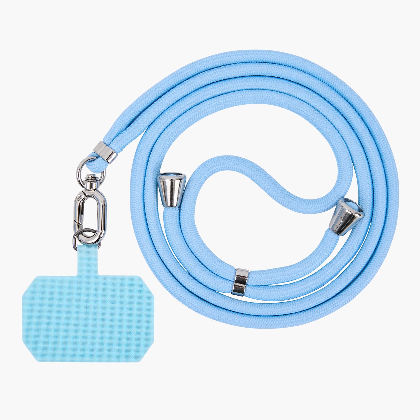 Traveler Adjustable Phone Lanyard With Printed Durable Phone Tether Tab
