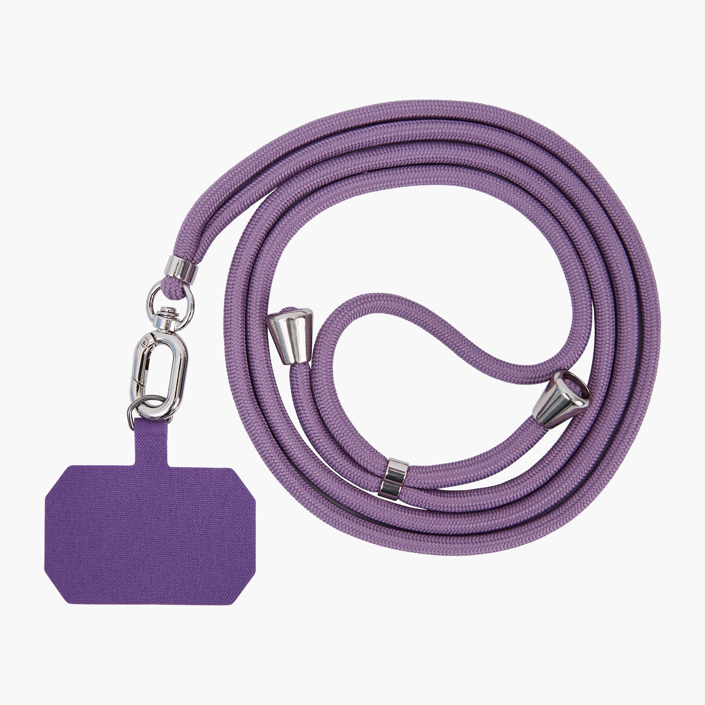 Traveler Adjustable Phone Lanyard With Printed Durable Phone Tether Tab