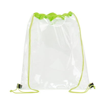 Clear PVC Drawstring Backpack