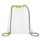 Clear Drawstring Cinch Backpack