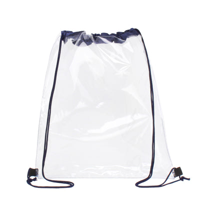 Clear PVC Drawstring Backpack