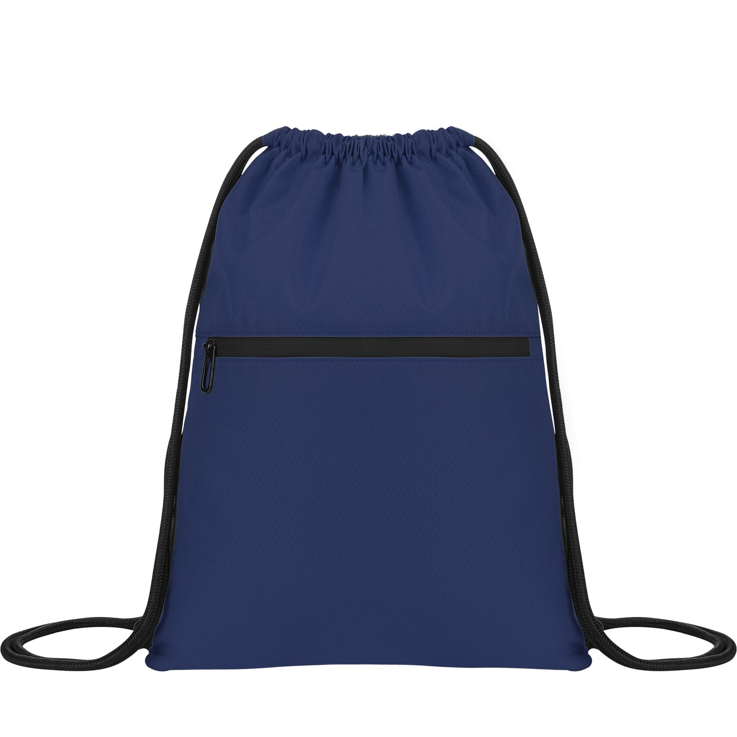 Waterproof Drawstring Gym Bag With Front Pocket