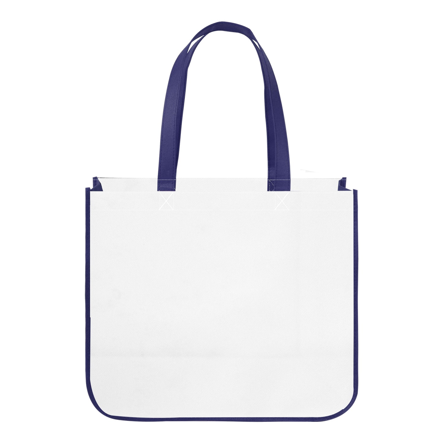 Extra Large Full Color Laminated Curved Bottom Tote Bag