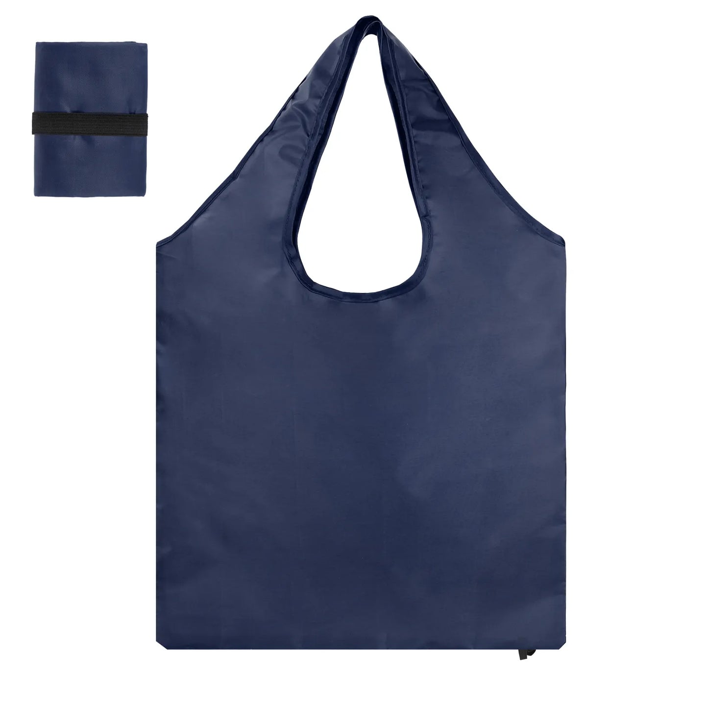 Reusable Folding Polyester Shopping Tote Bag