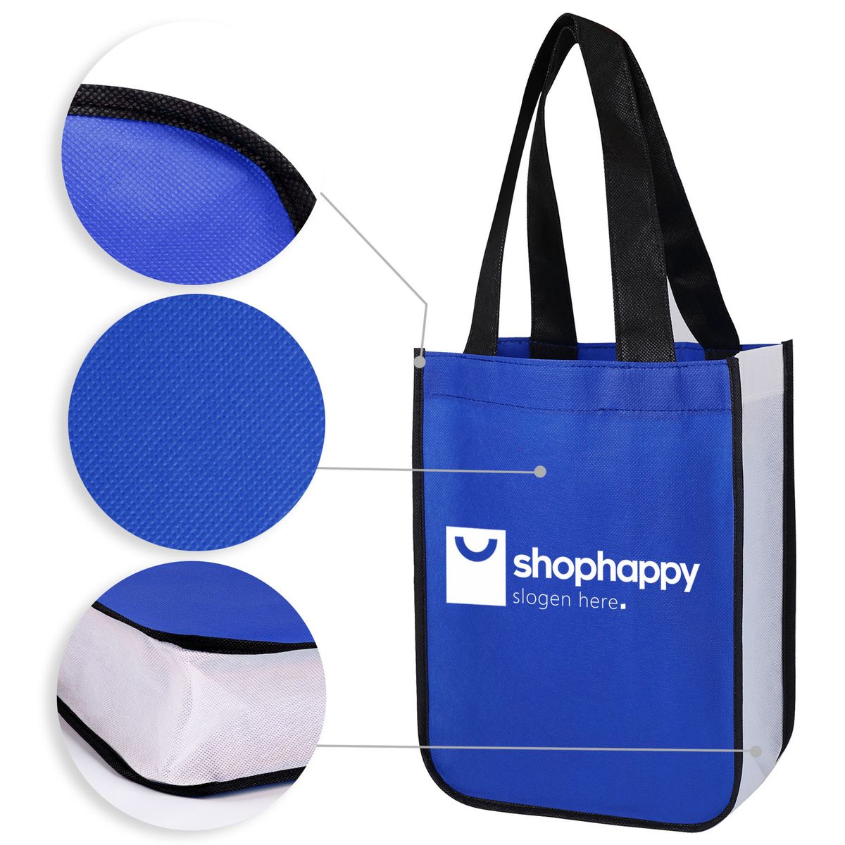 Non-Woven Two Tone Gift Bag