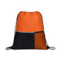 Dual Pocket Drawstring Backpack