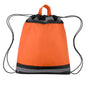 Small Reflective Polyester Drawstring Backpack