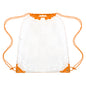 Large Clear Stadium Drawstring Backpack