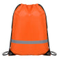 Reflective Safety Drawstring Backpack