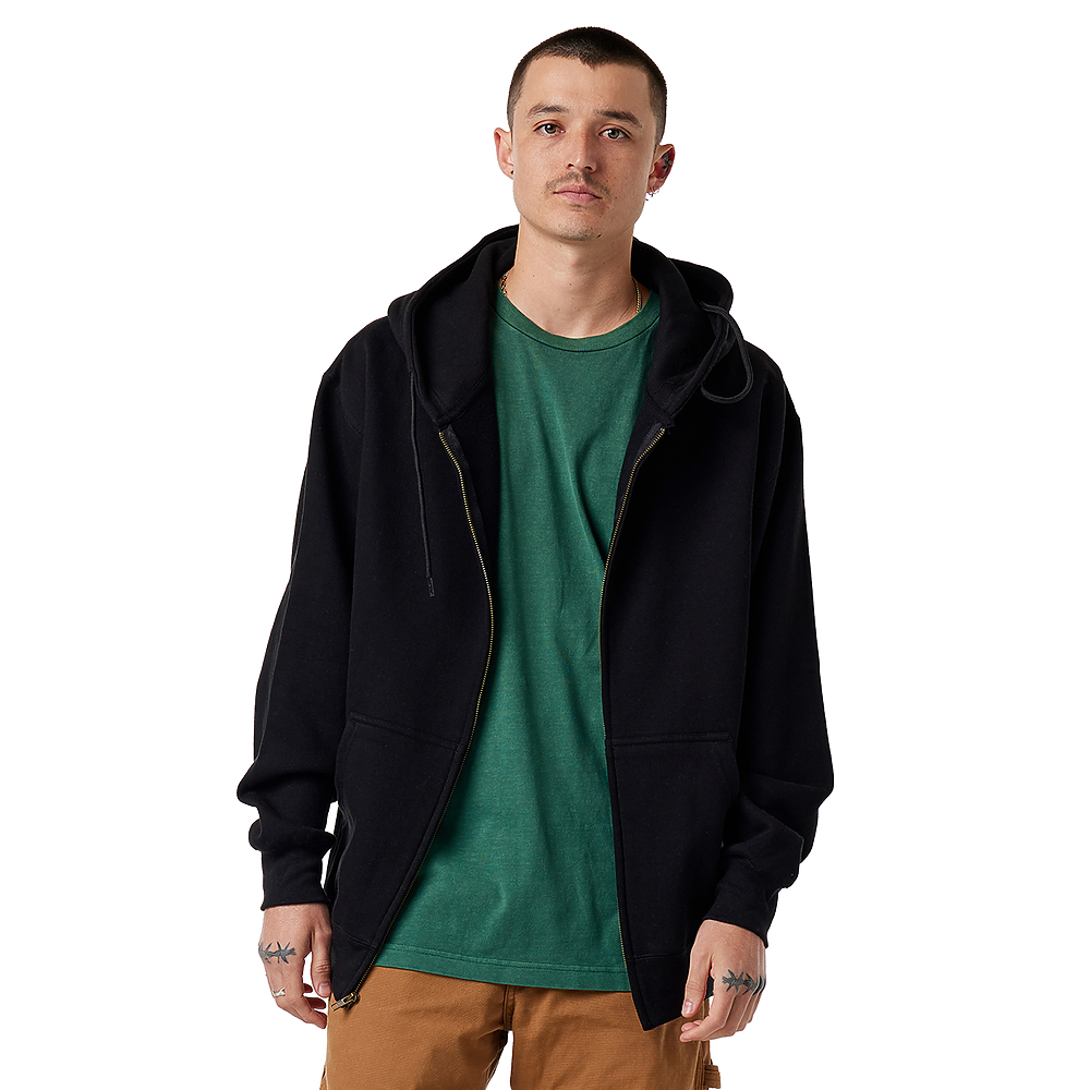 PREMIUM SOFT-FLEECE OVERSIDED ZIP-HOODIE 60/40 9OZ