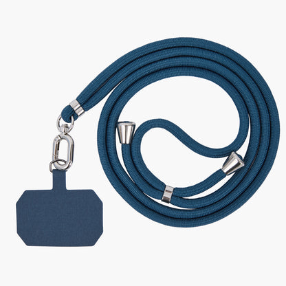 Traveler Adjustable Phone Lanyard With Printed Durable Phone Tether Tab