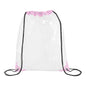 Clear Drawstring Cinch Backpack