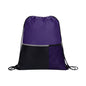 Dual Pocket Drawstring Backpack