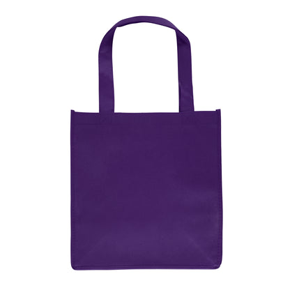 Non-woven Grocery Tote Bags（12'' x 13'' x 8'')