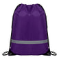 Reflective Safety Drawstring Backpack