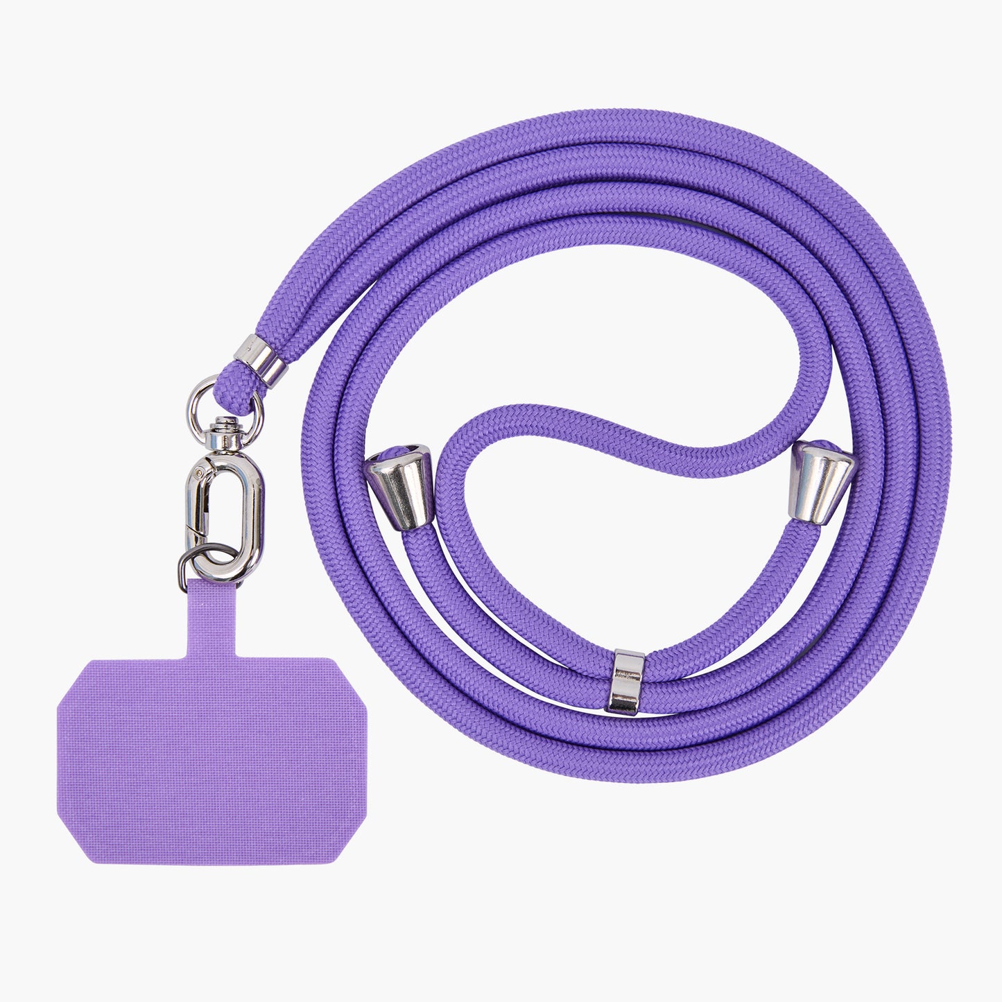 Traveler Adjustable Phone Lanyard With Printed Durable Phone Tether Tab