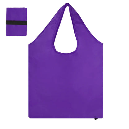 Reusable Folding Polyester Shopping Tote Bag