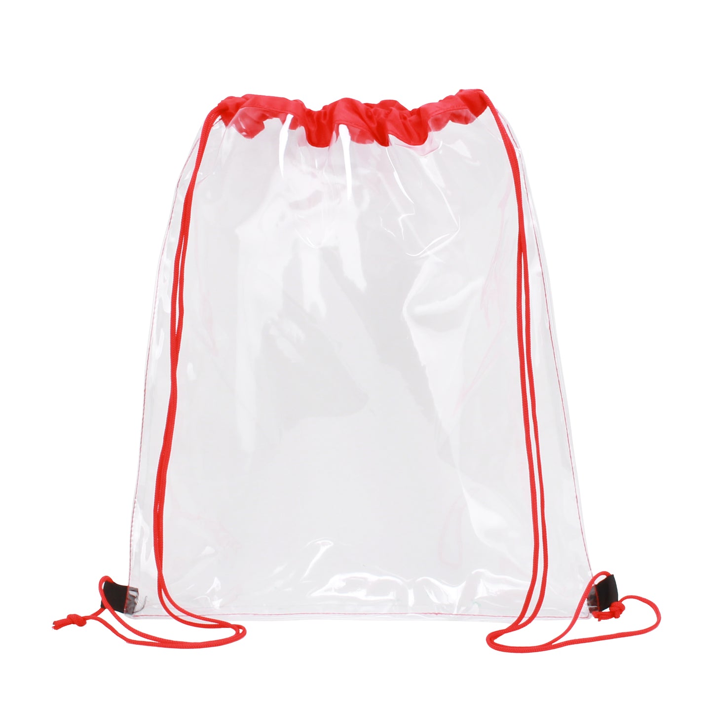Clear PVC Drawstring Backpack