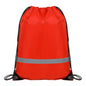 Reflective Safety Drawstring Backpack