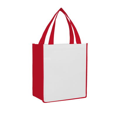Laminated Non-Woven Tote Bag(13" X 15" X 10")