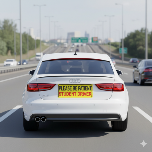 Reflective Car Magnet