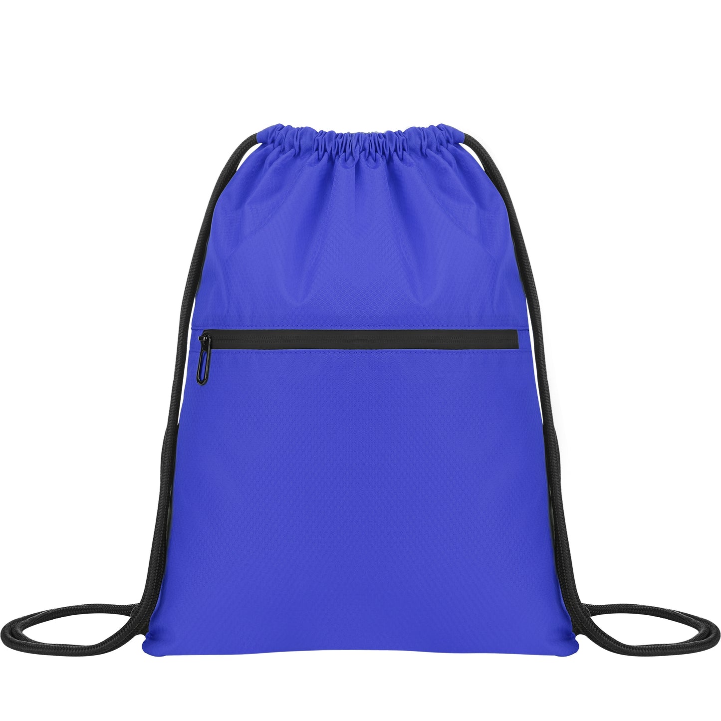 Waterproof Drawstring Gym Bag With Front Pocket