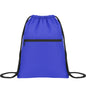 Waterproof Drawstring Gym Bag With Front Pocket
