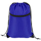 Sports Drawstring Backpack With Zipper Pocket