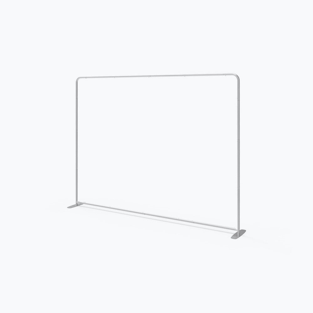 10ft Straight Tension Fabric Displays with Frame