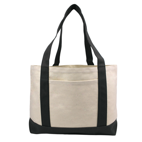 Large Cotton Boat Tote