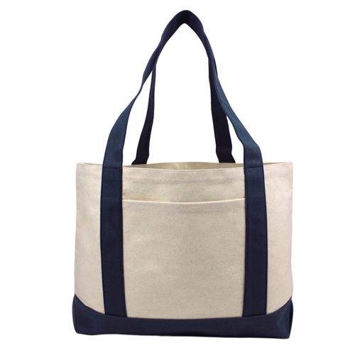 Large Cotton Boat Tote