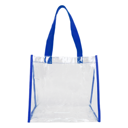 Clear Stadium Security Open Tote - FULL COLOR