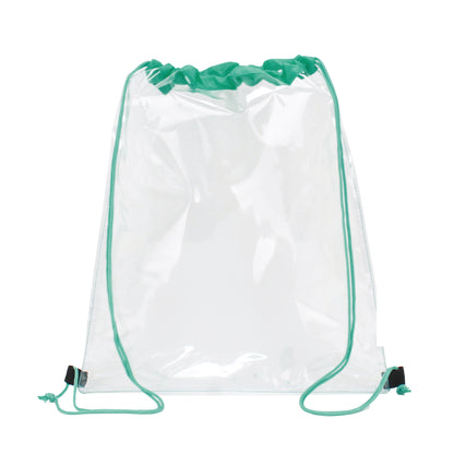 Clear PVC Drawstring Backpack