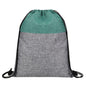 Heathered Jute Drawstring Backpack