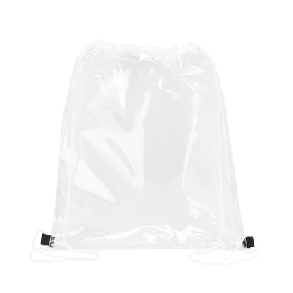 Clear PVC Drawstring Backpack