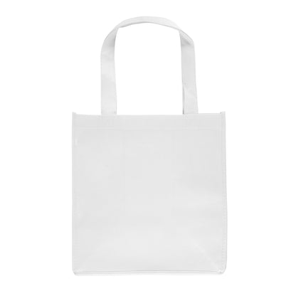 Non-woven Grocery Tote Bags（12'' x 13'' x 8'')