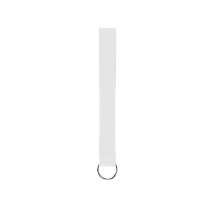 3/4" Full Color Polyester Wrist Keychain Lanyard w/ Split Ring
