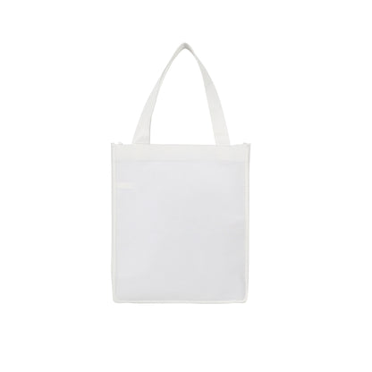 Laminated Non-Woven Tote Bag(12" X 13" X 8")