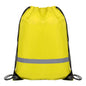 Reflective Safety Drawstring Backpack