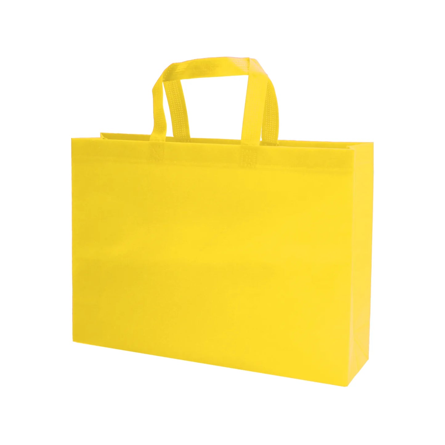 Heat Sealed Non-Woven Shopping Tote Bag(16''X12''X4'')