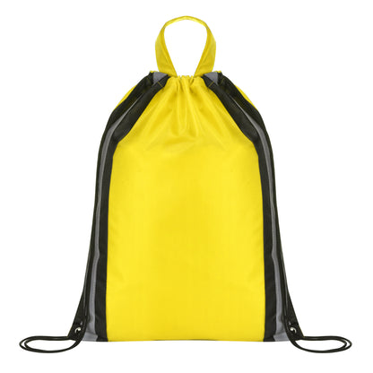 Reflective Safety Drawstring Backpack
