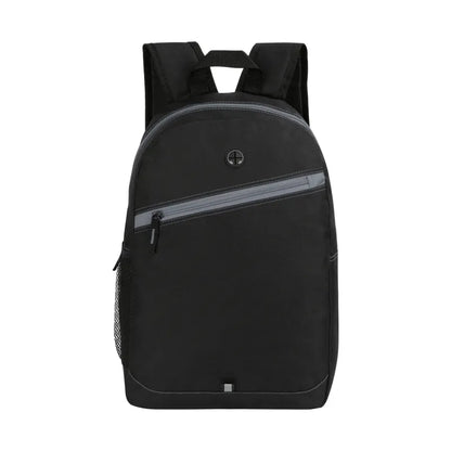 Color Zippered Stripe Daily Backpack