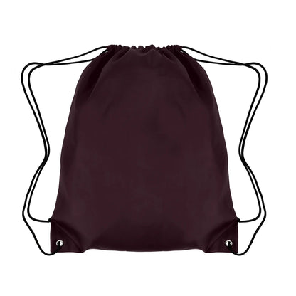 Classic Polyester Drawstring Sports Backpack