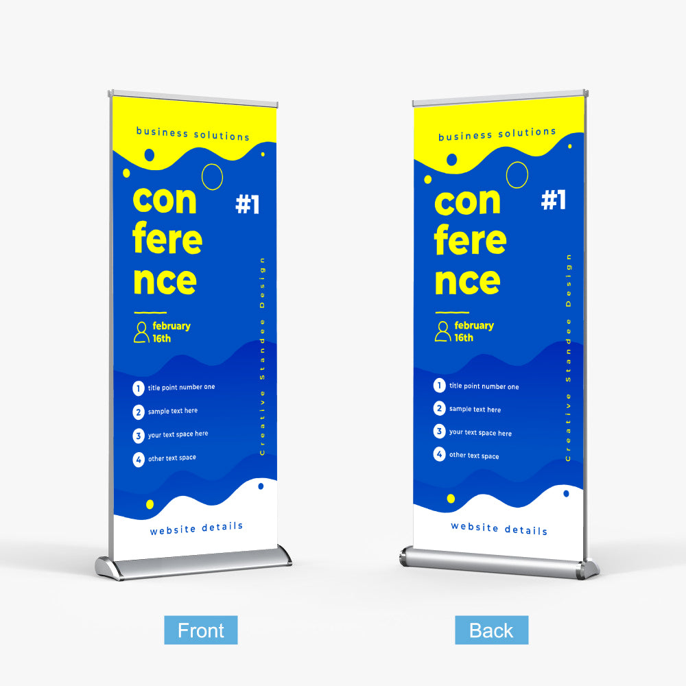 33" x 81" Deluxe Retractable (Double Sided)