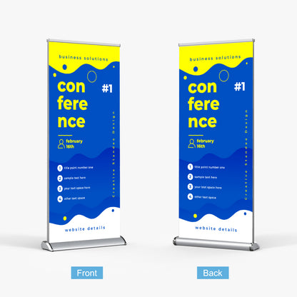 33" x 81" Deluxe Retractable (Double Sided)