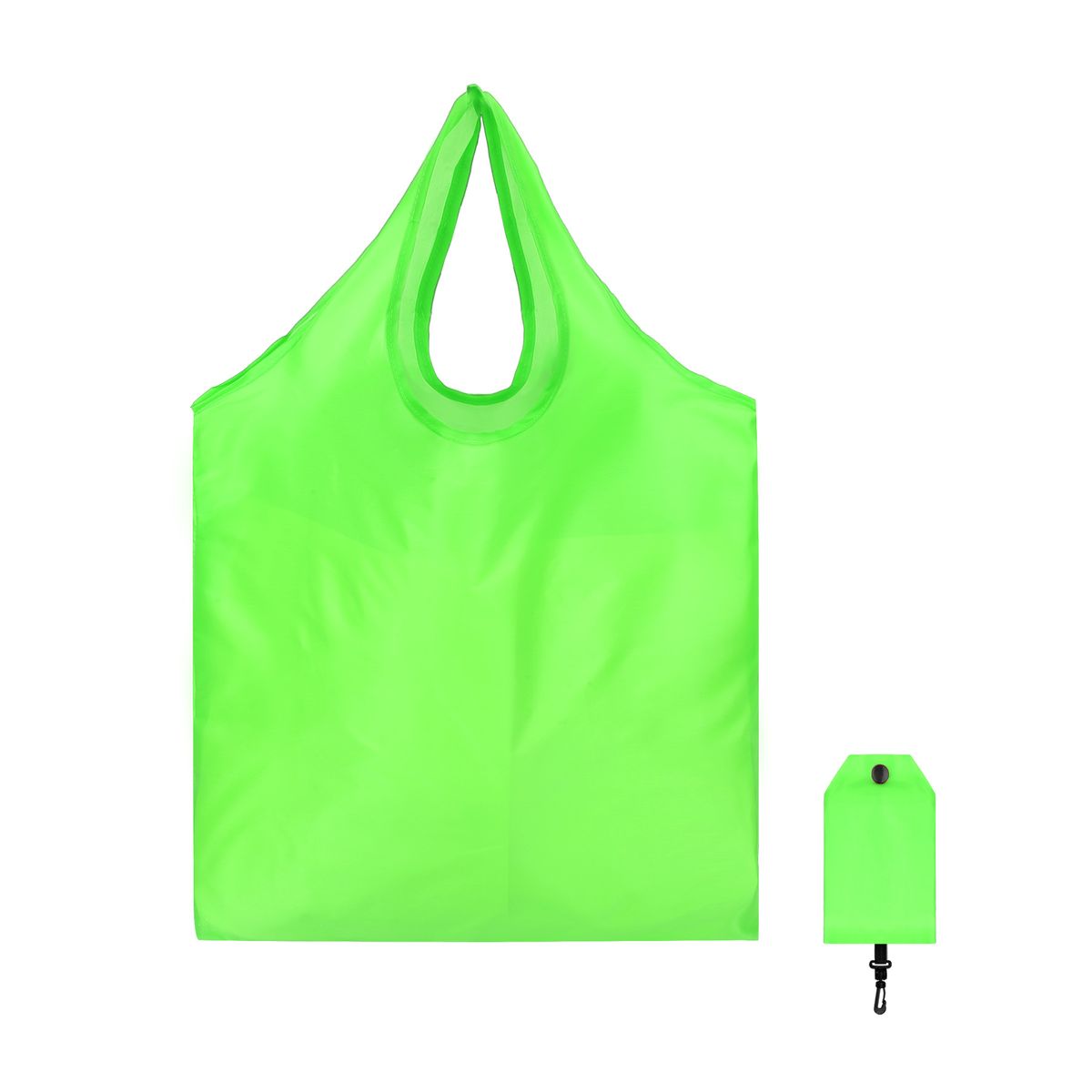 Reusable Fold-Up Shopping Tote Bag (14.96"W X 22.83" H)